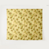 Big Sunflower Patroon Wandkleed (Voorkant (horizontaal))