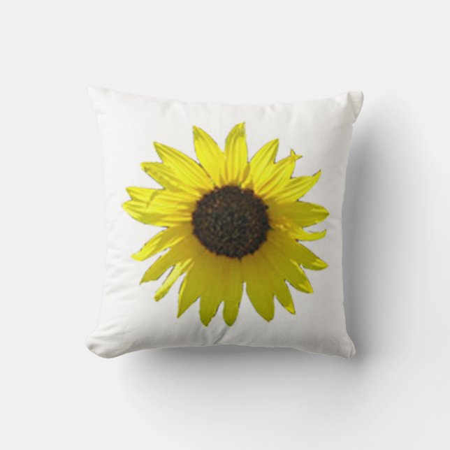Big Sunflower Pillow Kussen (Voorkant)