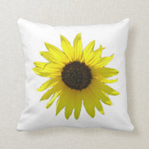 Big Sunflower Pillow