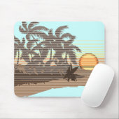 Big Sunset Brown Mousepad Muismat (Met muis)