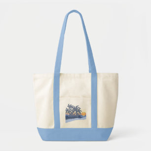 Big Sunset Canvas tassen