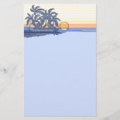 Big Sunset Hawaiian Briefpapier (Voorkant)