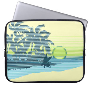 Big Sunset Hawaiian Neopree Wetsuit Laptop Sleeve