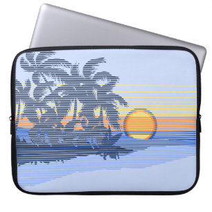 Big Sunset Hawaiian Neopree Wetsuit Laptop Sleeve