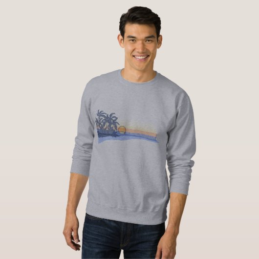 Big Sunset Hawaiian Sweatshirt (Voorkant volledig)