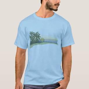 Big Sunset Mannen T-shirt