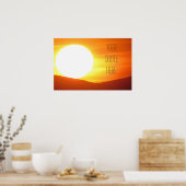 Big Sunset Poster (Keuken)