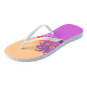 Big Sunset Stripe Hawaiian Surfers Teenslippers (Schuin)
