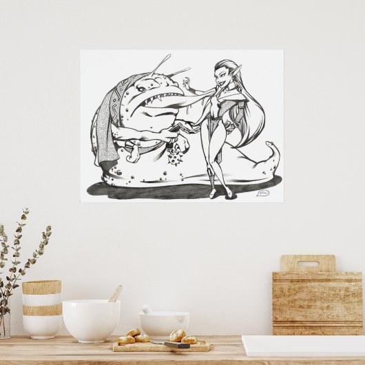 Big Suprise Poster (Keuken)