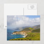 Big Sur 0033 California Producten Briefkaart (Voorkant / Achterkant)