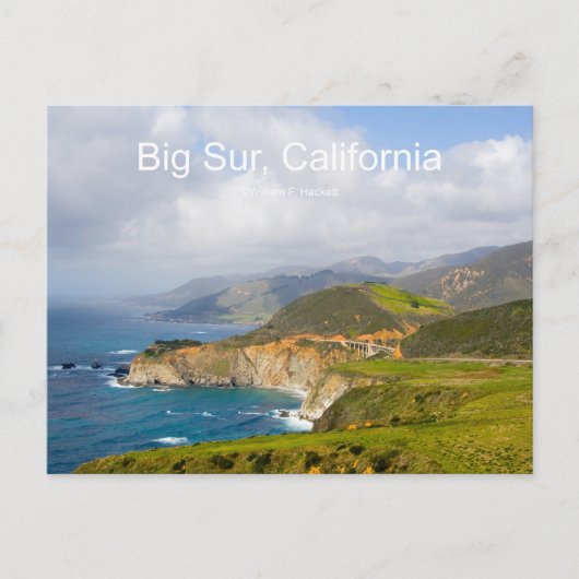 Big Sur 0033 California Producten Briefkaart (Voorkant)