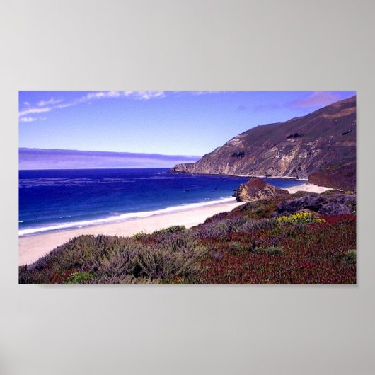 Big Sur Beach Poster (Voorkant)