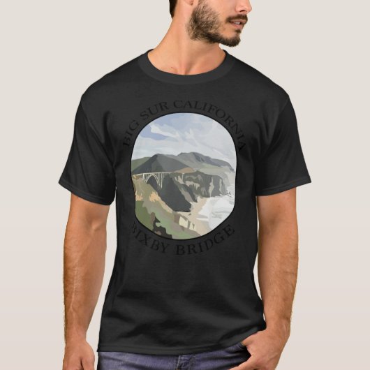 big sur bixby bridge Classic T-Shirt (Voorkant)