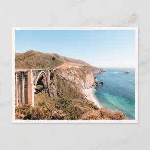 Big Sur Bixby Bridge Pacific Coast Highway Briefkaart