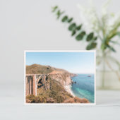 Big Sur Bixby Bridge Pacific Coast Highway Briefkaart (Staand voorkant)