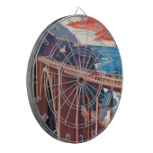 Big Sur Bixby Bridge VS-toerisme Dartbord (Voorkant Links)