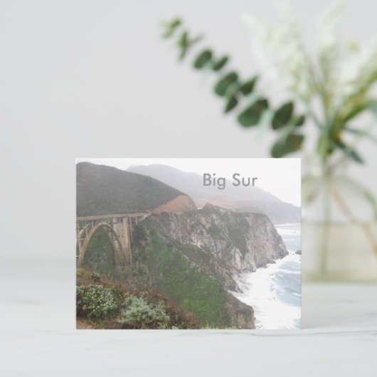 Big Sur Briefkaart (Staand voorkant)