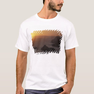 Big Sur buiten de Highway 101, Californië, Verenig T-shirt