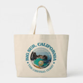 Big Sur (C) Grote Tote Bag (Achterkant)