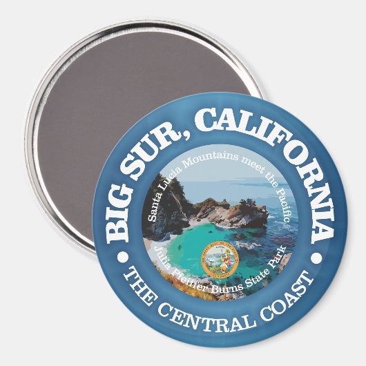 Big Sur (C) Magneet (Voorkant / Achterkant)
