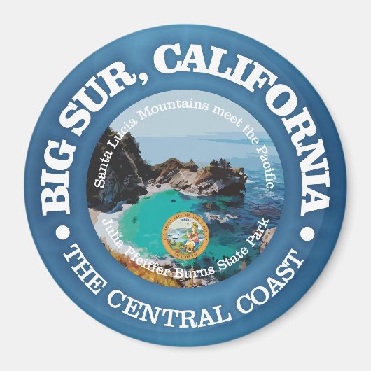 Big Sur (C) Magneet (Voorkant)