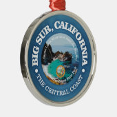 Big Sur (C) Metalen Ornament (Rechts)