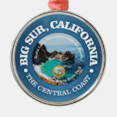 Big Sur (C) Metalen Ornament (Voorkant)