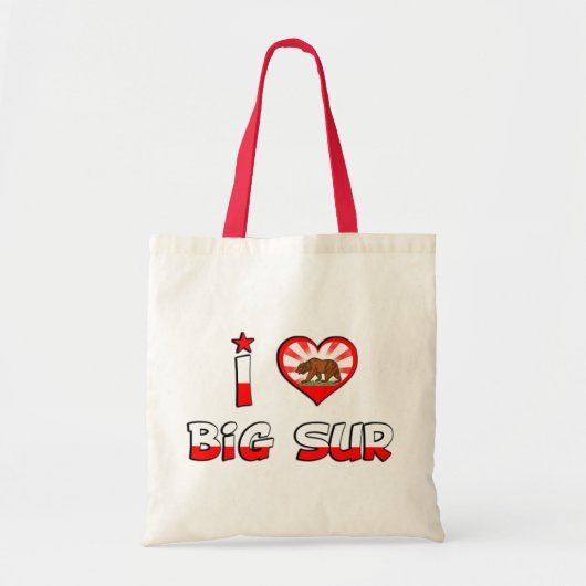Big Sur, CA Tote Bag (Voorkant)