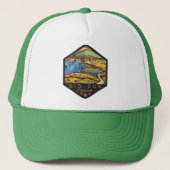 Big Sur California Baseball Hat Trucker Pet (Voorkant)