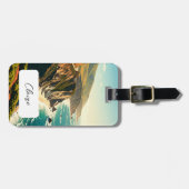 Big Sur California Central Coast Bagagelabel (Voorkant horizontaal)