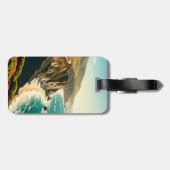 Big Sur California Central Coast Bagagelabel (Achterkant horizontaal)