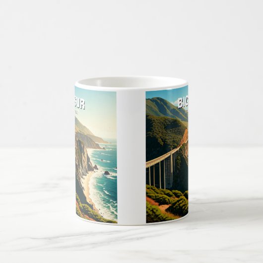 Big Sur California Central Coast Koffiemok (Center)