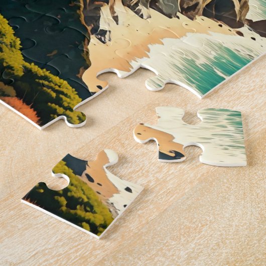 Big Sur California Central Coast Legpuzzel (Zijkant)