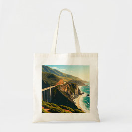 Big Sur California Central Coast Tote Bag