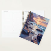 Big Sur, California Coastal Art Painting Planner (Display)