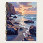 Big Sur, California Coastal Art Painting Planner (Voorkant)