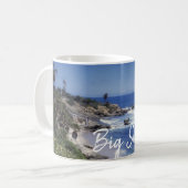 Big Sur California Coastline Koffiemok (Voorkant links)