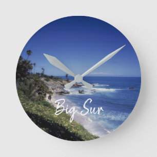 Big Sur California Coastline Ronde Klok