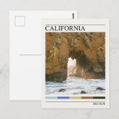 Big Sur California | Filmfotografie Briefkaart (Voorkant / Achterkant)