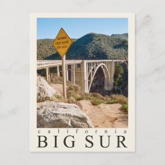 Big Sur California | Filmfotografie Briefkaart