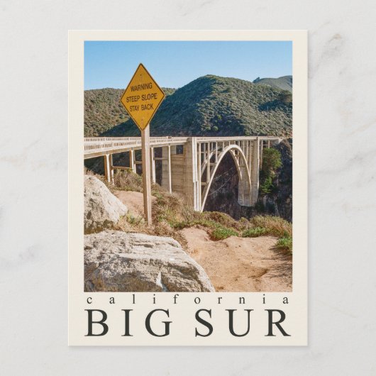 Big Sur California | Filmfotografie Briefkaart (Voorkant)