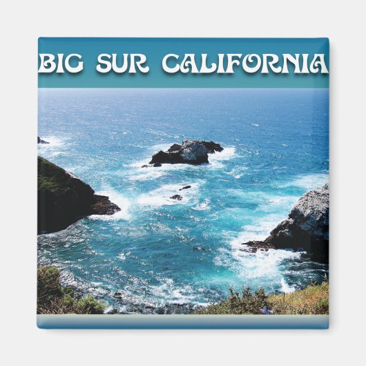 Big Sur California Magneet (Voorkant)