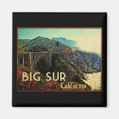 Big Sur California  Magneet (Voorkant)