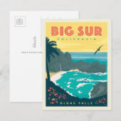 Big Sur California | McWay-Herfsten Briefkaart (Voorkant / Achterkant)