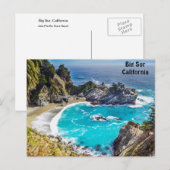 Big Sur California Pfeiffer Beach Briefkaart (Voorkant / Achterkant)