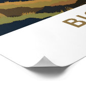 Big Sur California Reisprint Poster (Hoek)