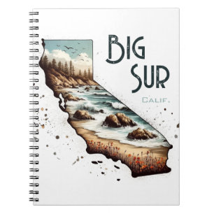Big Sur California Souvenir Gift Notitieboek