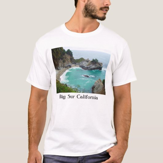Big Sur California T-Shirt (Voorkant)