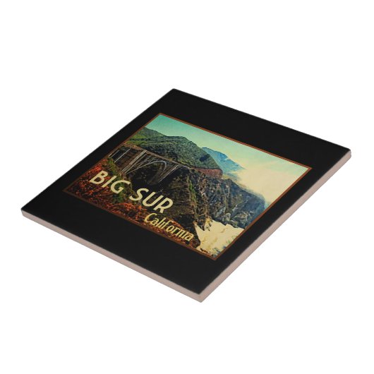 Big Sur California  Tegeltje (Zijkant)