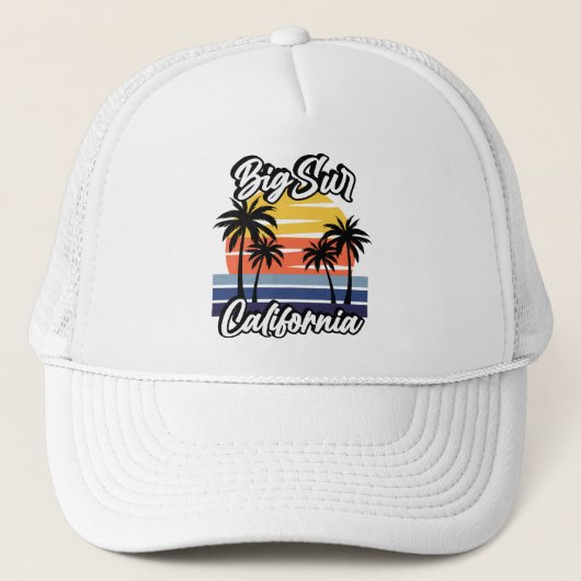Big Sur California Trucker Pet (Voorkant)